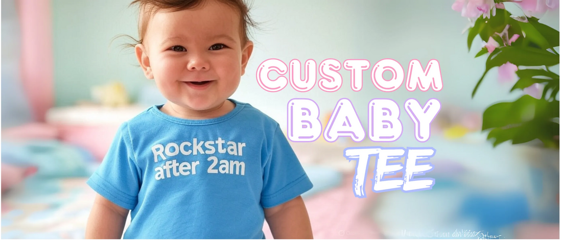 Custom baby tee
