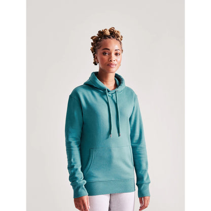 Pullover personalised Hoodie Teal