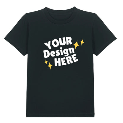 SX702 kids T-shirt for custom print black