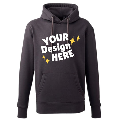 Charcoal custom hoodie