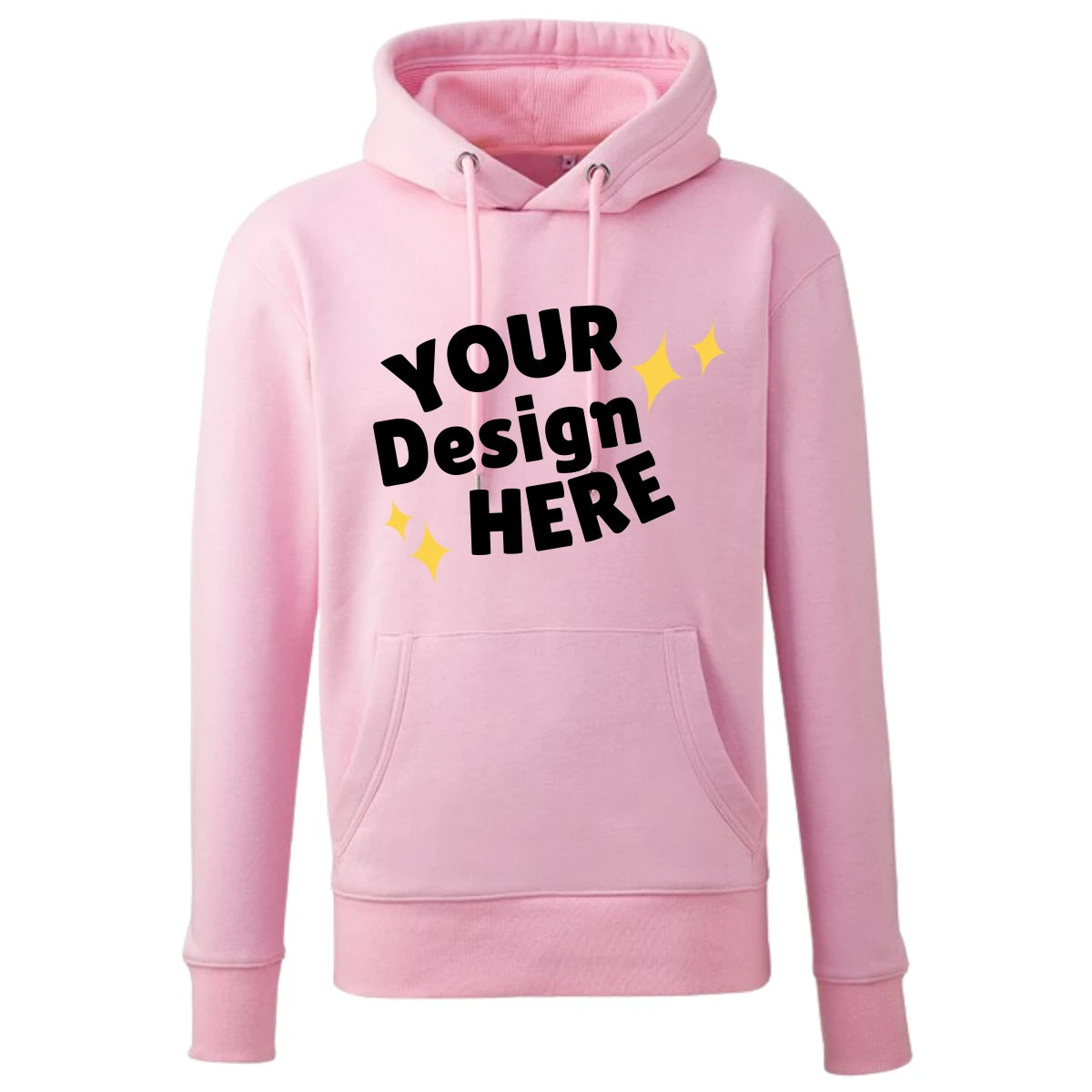 Light Pink Custom Hoodie